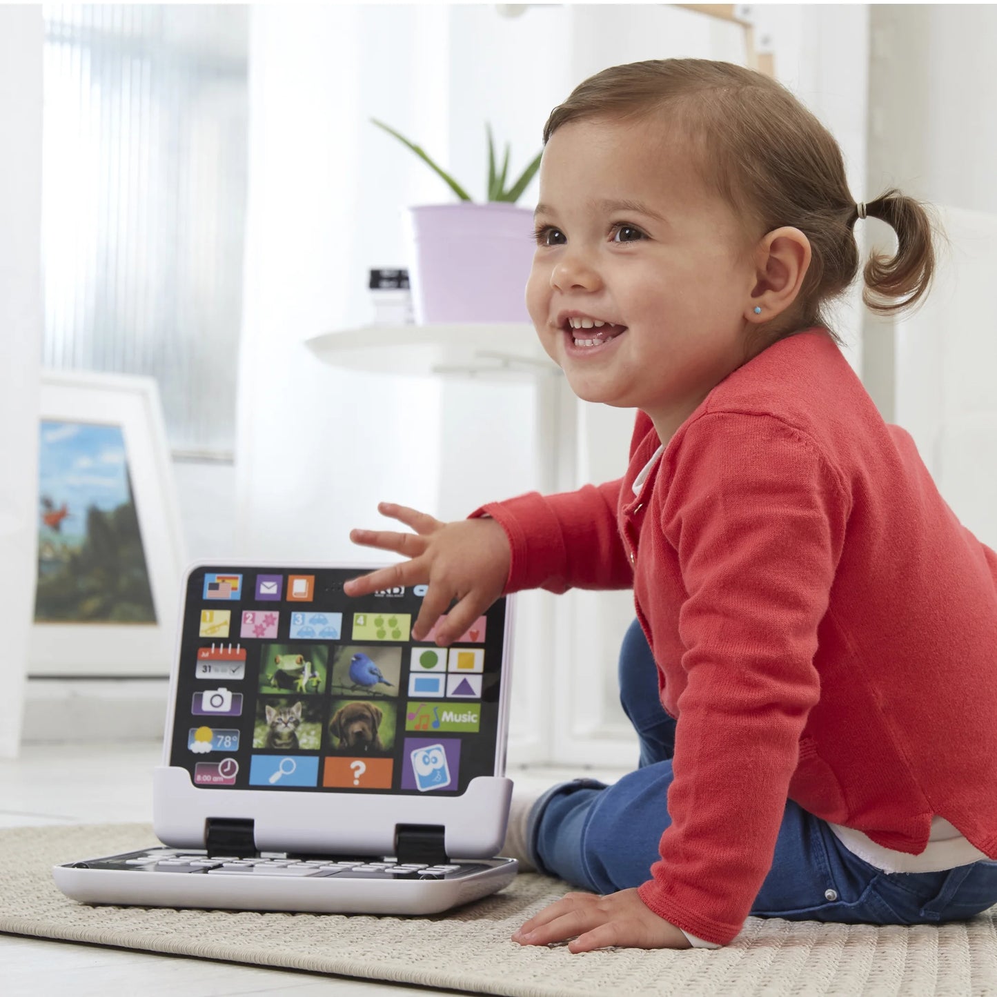My First Bilingual 2-in-1 Toy Tablet - Fun Learning for Ages 2+! ABCs, 123s, Colors, Shapes & More!