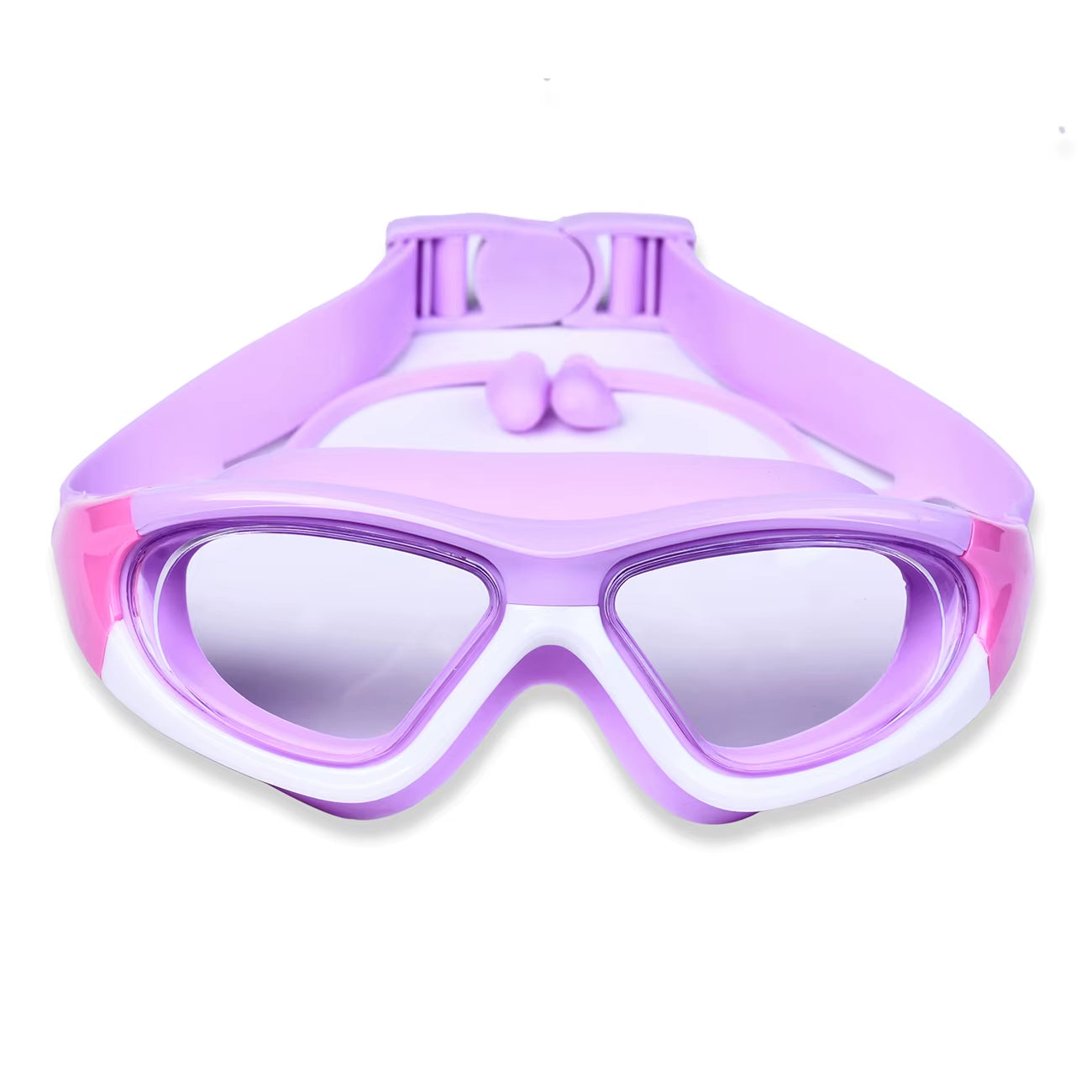 High-Definition Kids' Swimming Goggles – Anti-Fog, Large-Frame, Comfortable Silicone for Boys & Girls