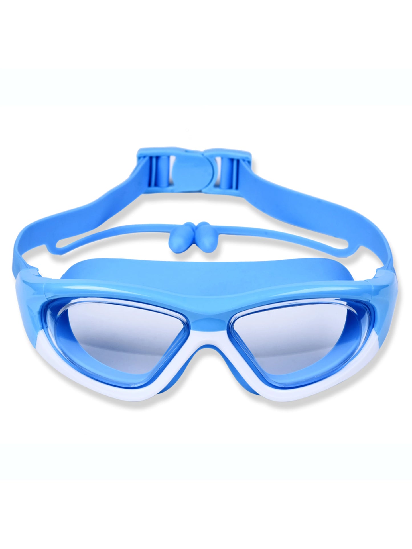 High-Definition Kids' Swimming Goggles – Anti-Fog, Large-Frame, Comfortable Silicone for Boys & Girls