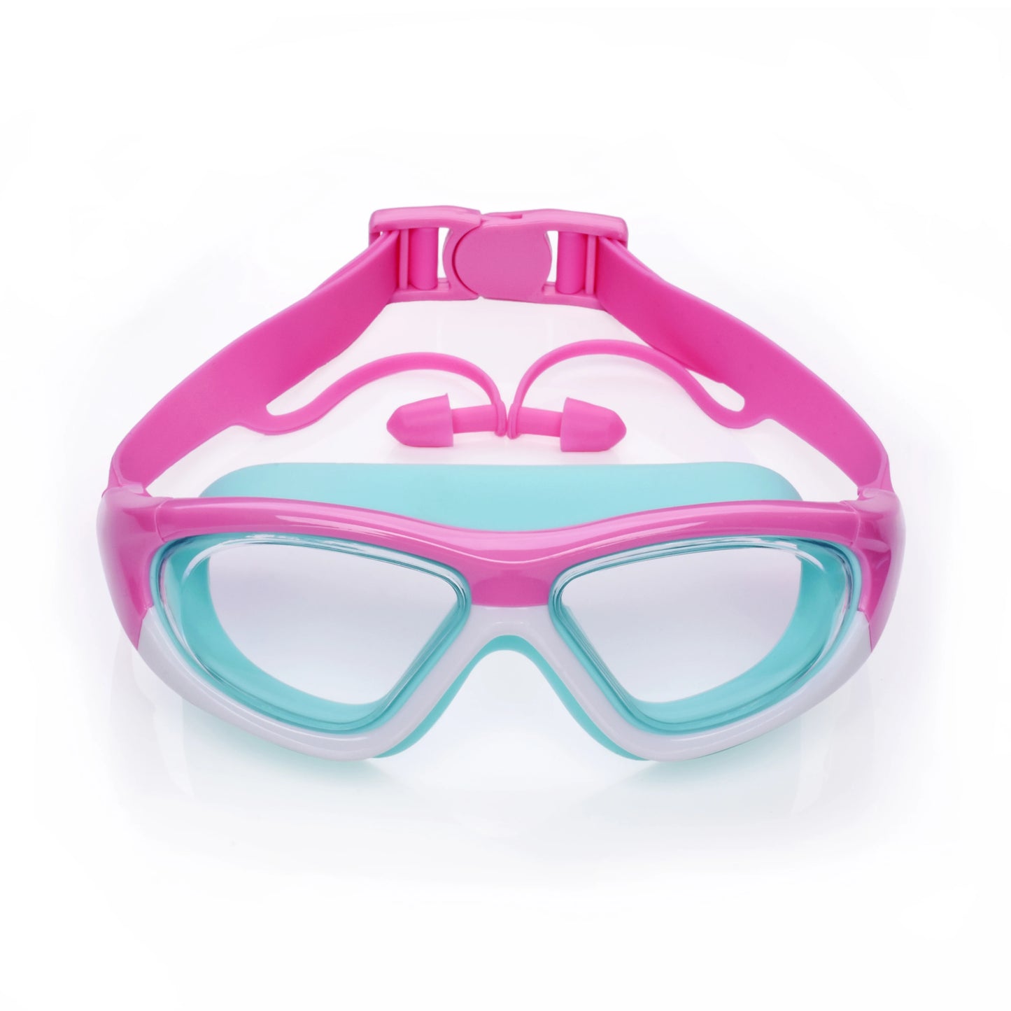 High-Definition Kids' Swimming Goggles – Anti-Fog, Large-Frame, Comfortable Silicone for Boys & Girls