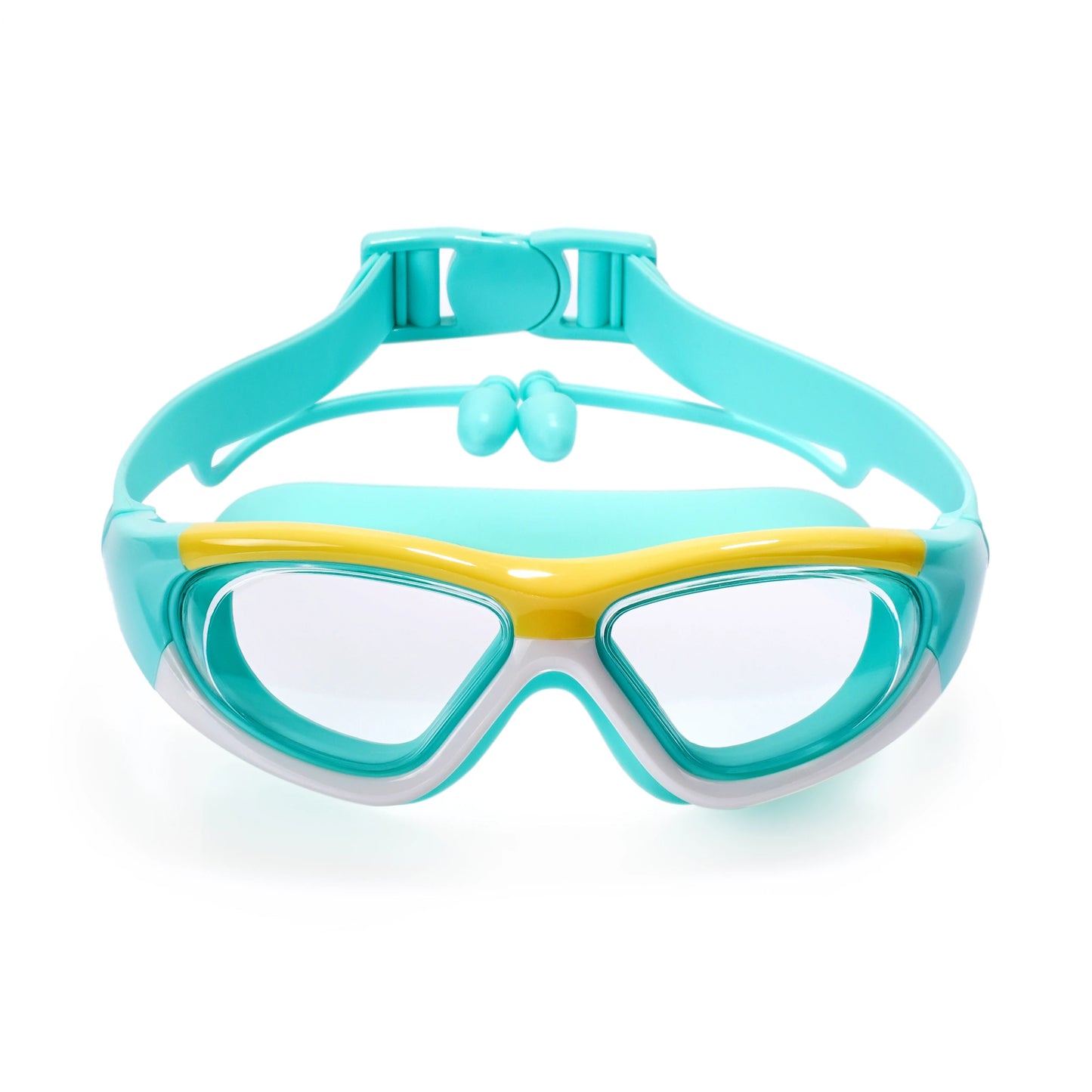 High-Definition Kids' Swimming Goggles – Anti-Fog, Large-Frame, Comfortable Silicone for Boys & Girls