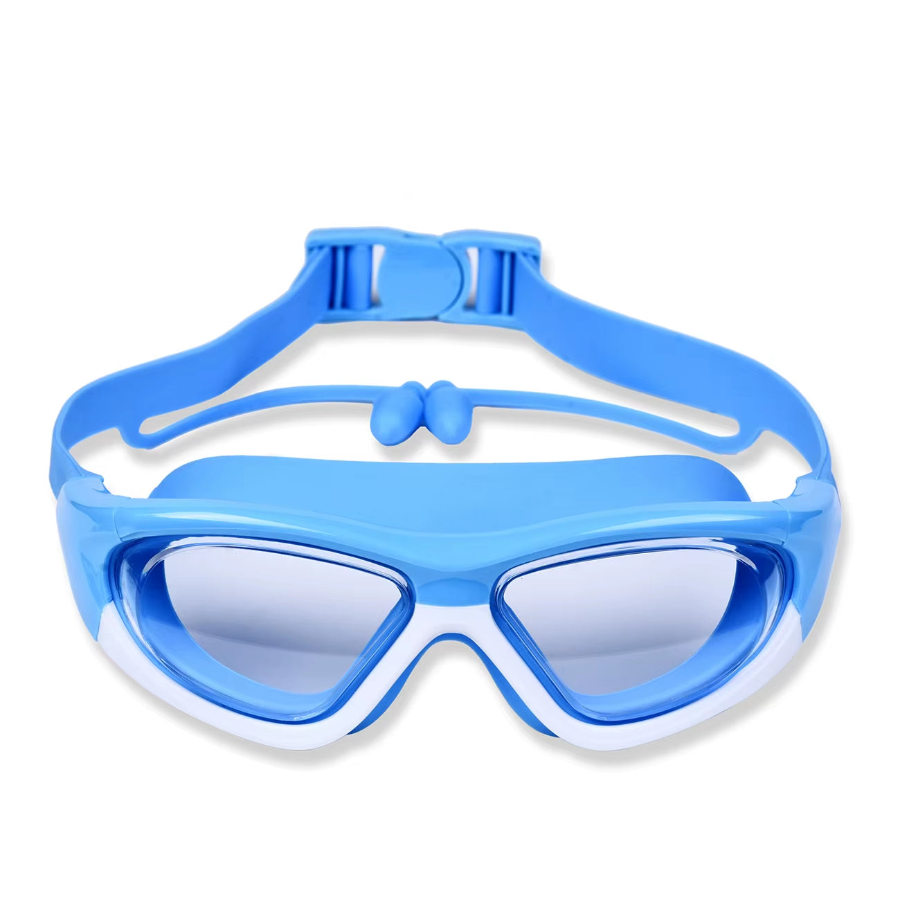 High-Definition Kids' Swimming Goggles – Anti-Fog, Large-Frame, Comfortable Silicone for Boys & Girls