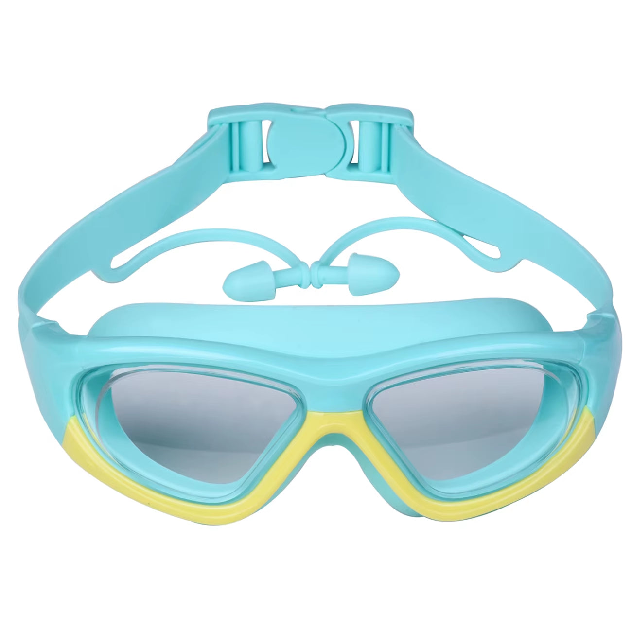 High-Definition Kids' Swimming Goggles – Anti-Fog, Large-Frame, Comfortable Silicone for Boys & Girls