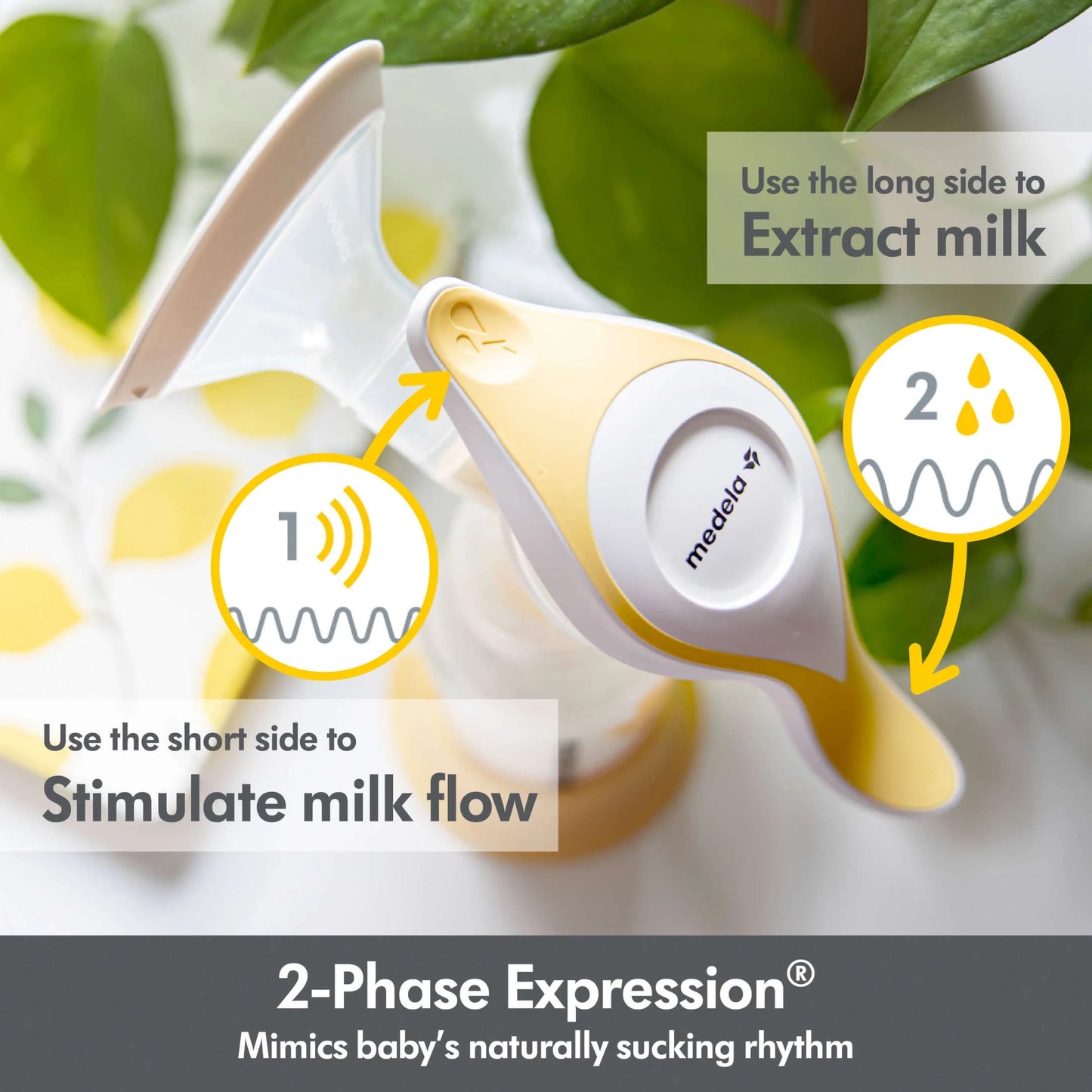 Medela Harmony Manual Breast Pump with PersonalFit Flex Breast Shield – Portable & Ergonomic Design