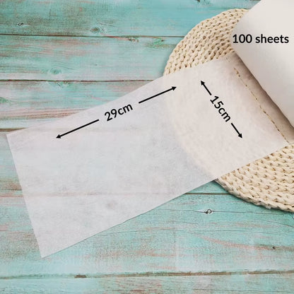4-Pack Biodegradable & Flushable Bamboo Nappy Liners – Gentle & Eco-Friendly Diaper Inserts