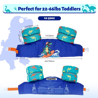 Baby Float Arm Sleeve Life Jacket – Cartoon Buoyancy Vest for Kids’ Swimming Training