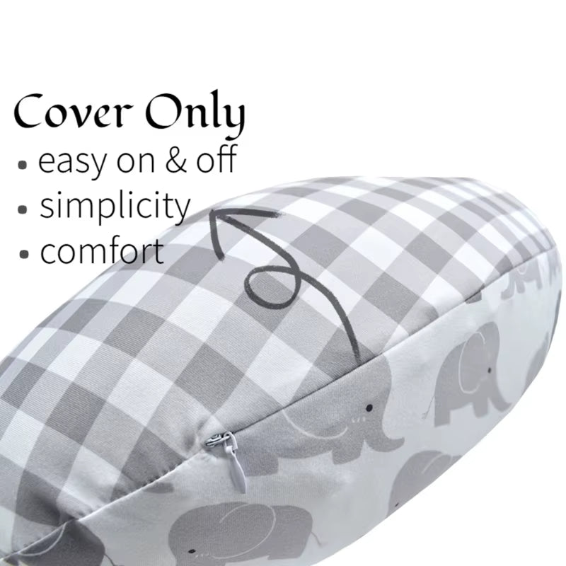 Baby Nursing Pillow Cover Detachable Nursing Pillow Sleeve for Mom Breastfeeding