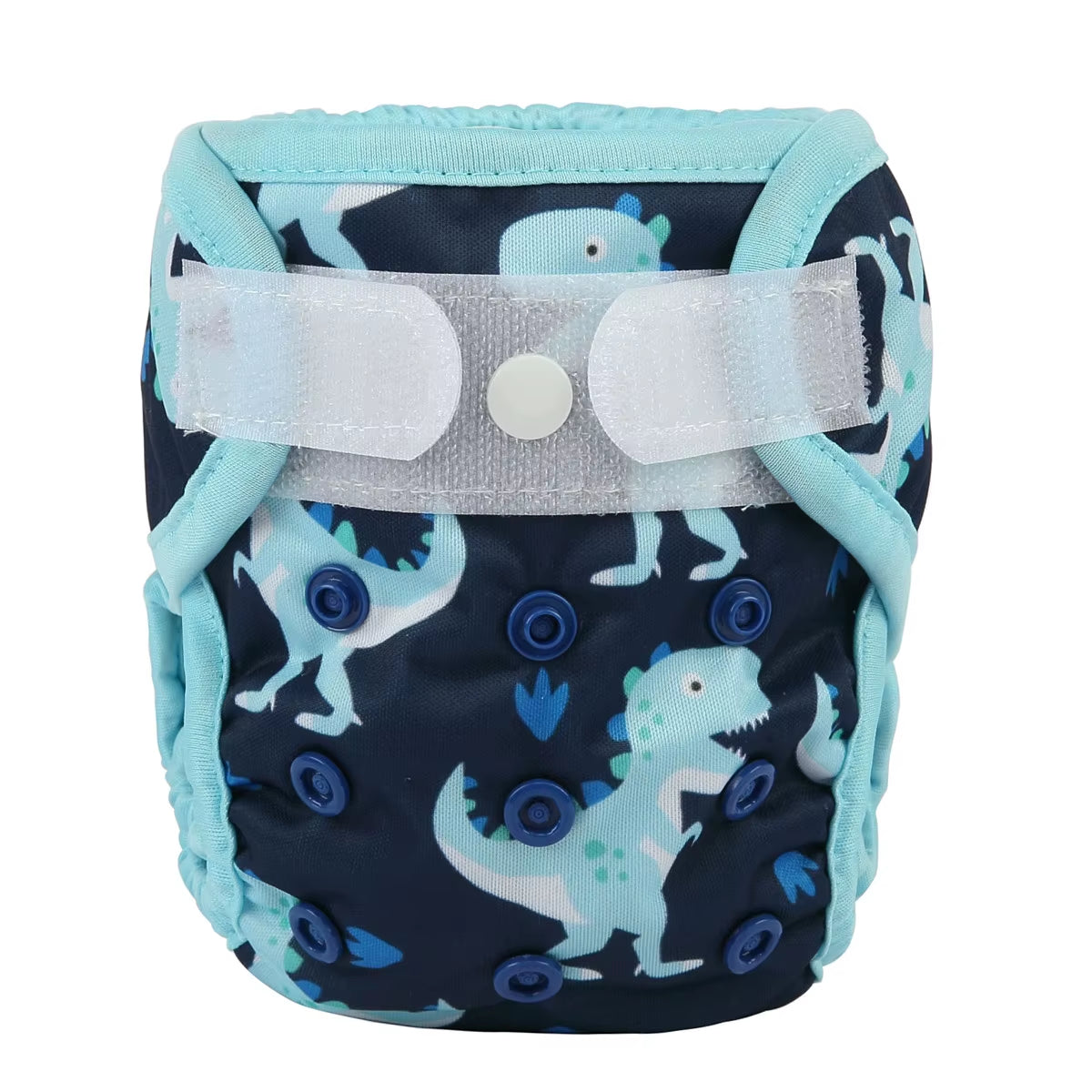 Sigzagor Newborn Cloth Diaper Cover – Hook & Loop with Double Gusset (4.4-10lbs, PUL Material)