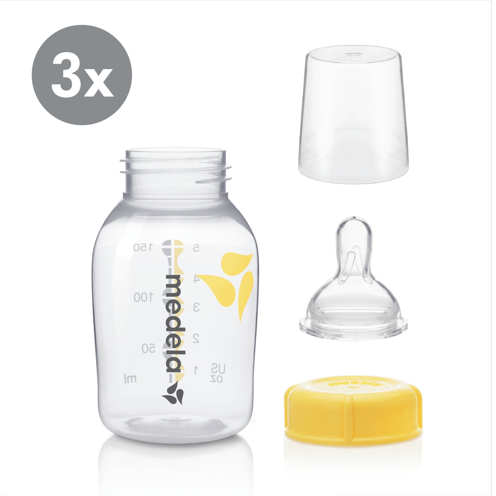 Medela Store and Feed Set – Breast Milk Storage Bottles, Nipples & Bags (Compatible with All Medela Pumps)