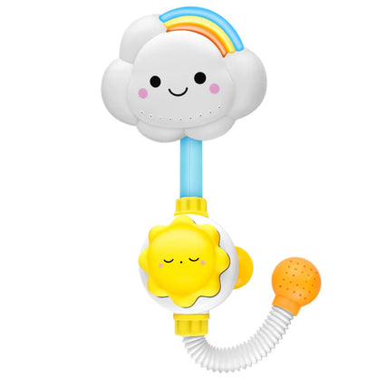 Baby Bath Shower Toy - Water Spray Cloud Faucet for Fun & Sensory Play