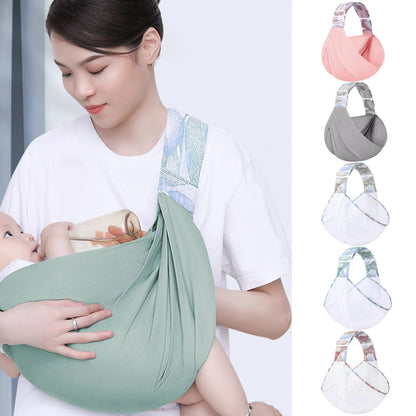 Comfortable Green Ergonomic Infant Carrier Sling - Perfect Fit 75cm x 36cm