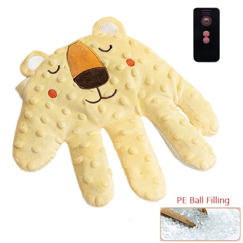 Soothing Baby Sleep Aid Pillow – Infant Calming Palms with Adjustable Electric Clapping & Remote Control