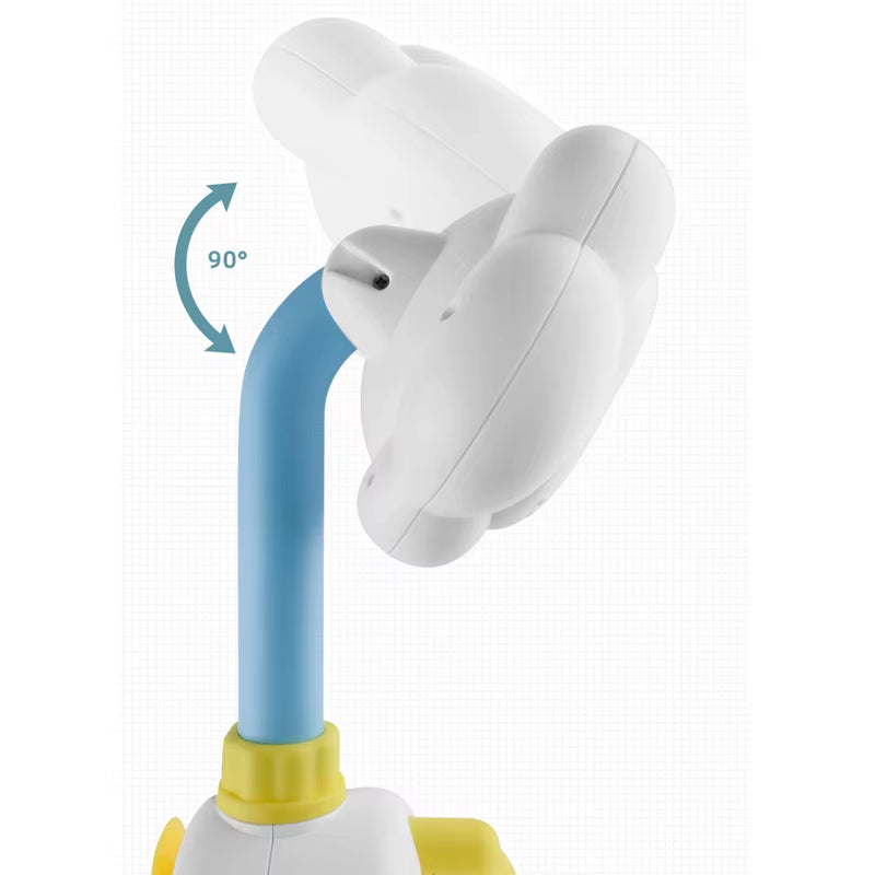Baby Bath Shower Toy - Water Spray Cloud Faucet for Fun & Sensory Play