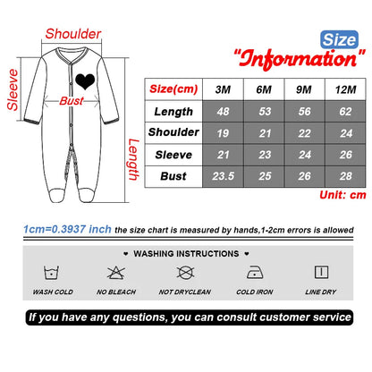 Unisex Baby Organic Cotton Footed Sleep & Play Pajamas – Long Sleeve Bodysuit for Newborns