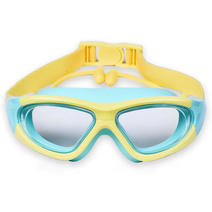 High-Definition Kids' Swimming Goggles – Anti-Fog, Large-Frame, Comfortable Silicone for Boys & Girls