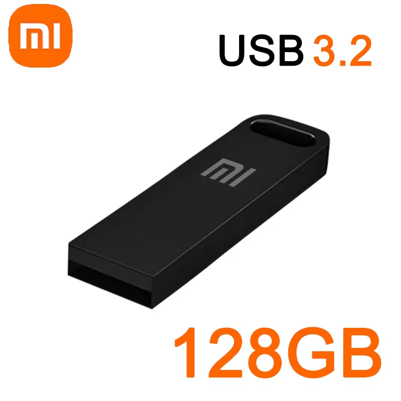 2TB USB 3.2 Flash Drive High Speed Metal U Disk Type C Memory Stick Waterproof SSD Storage PC Phone Data Transfer Portable