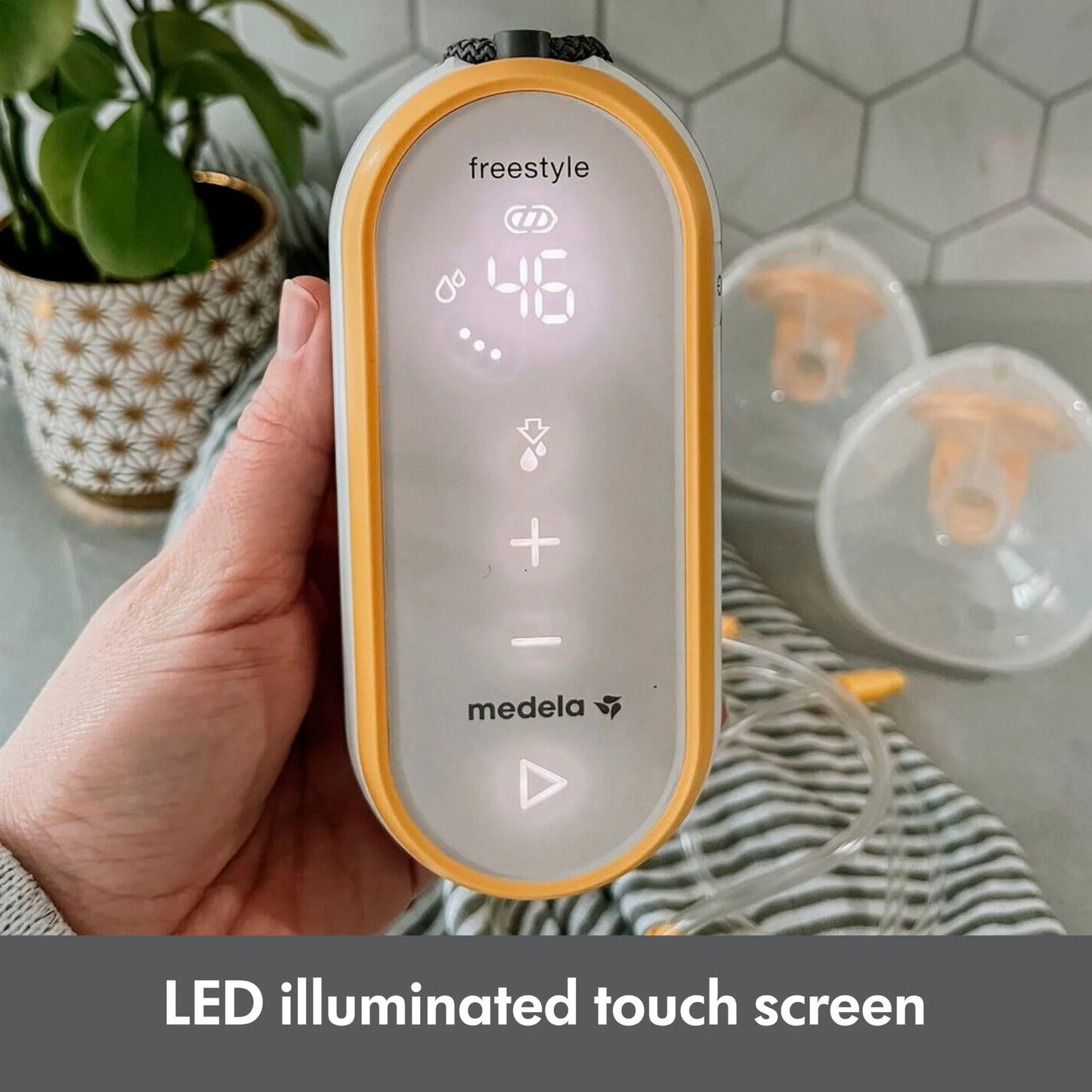 Medela Freestyle Hands-Free Breast Pump – Double Electric, In-Bra Pumping with App Connectivity