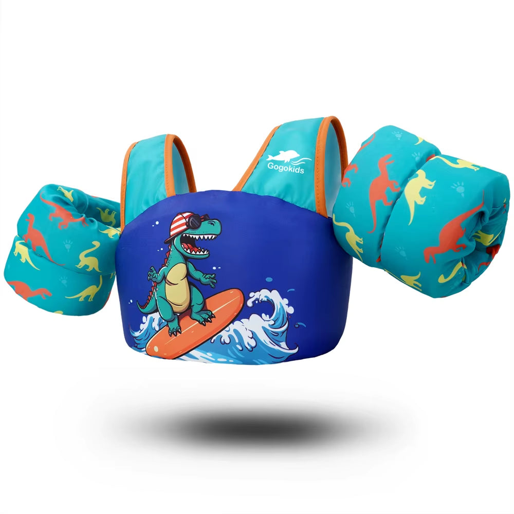 Baby Float Arm Sleeve Life Jacket – Cartoon Buoyancy Vest for Kids’ Swimming Training
