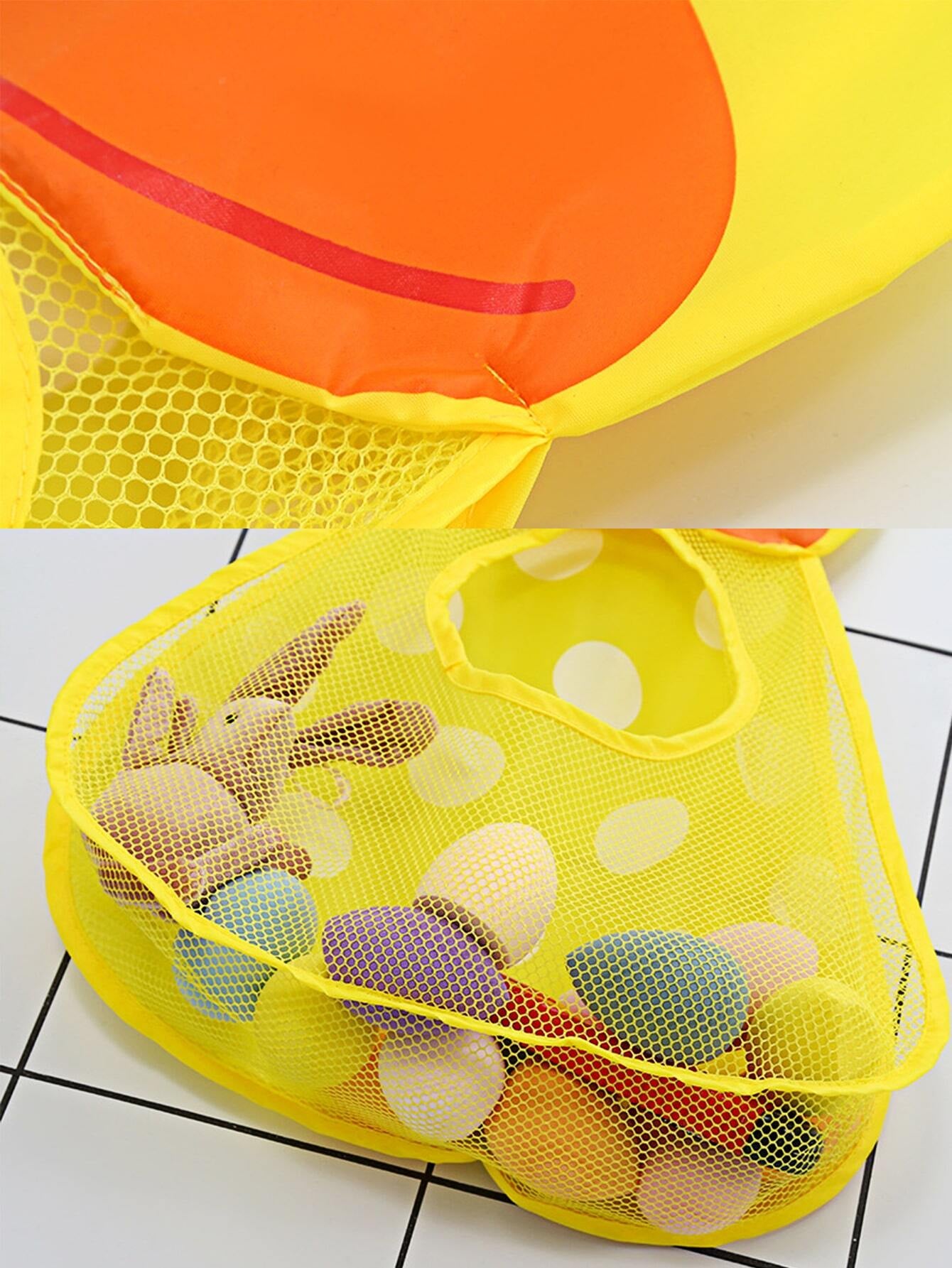  Kids Bath Toy Organizer Hanging Mesh with Suction Cups 