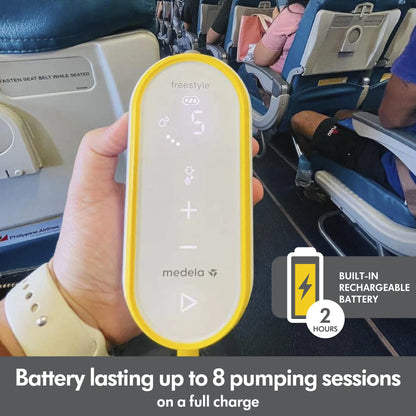 Medela Freestyle Hands-Free Breast Pump – Double Electric, In-Bra Pumping with App Connectivity