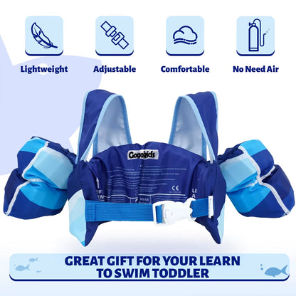 Baby Float Arm Sleeve Life Jacket – Cartoon Buoyancy Vest for Kids’ Swimming Training