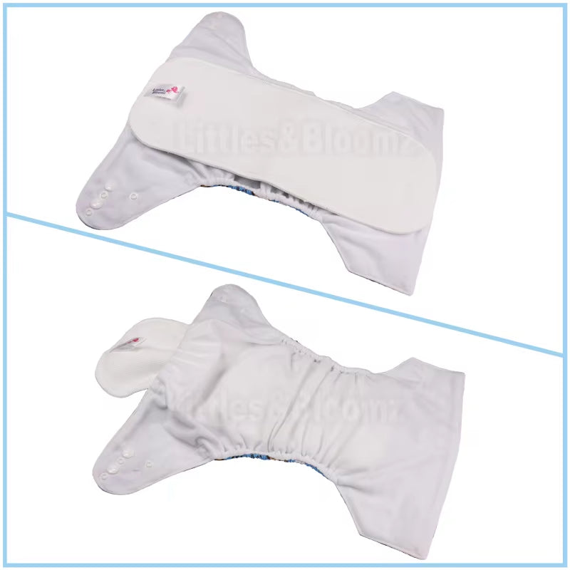 Reusable Bamboo Charcoal Inserts – Washable Boosters for Cloth Pocket Diapers