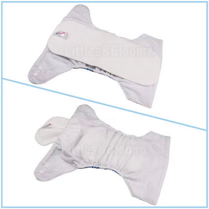 Reusable Bamboo Charcoal Inserts – Washable Boosters for Cloth Pocket Diapers