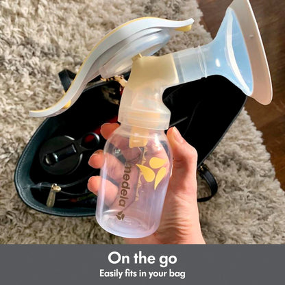 Medela Harmony Manual Breast Pump with PersonalFit Flex Breast Shield – Portable & Ergonomic Design