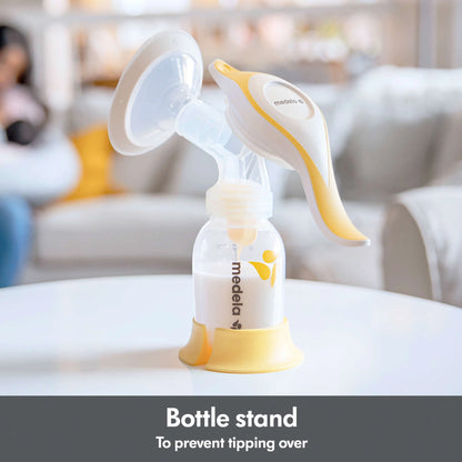 Medela Harmony Manual Breast Pump with PersonalFit Flex Breast Shield – Portable & Ergonomic Design