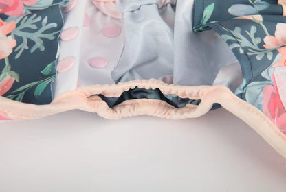 Sigzagor Newborn Cloth Diaper Cover – Hook & Loop with Double Gusset (4.4-10lbs, PUL Material)