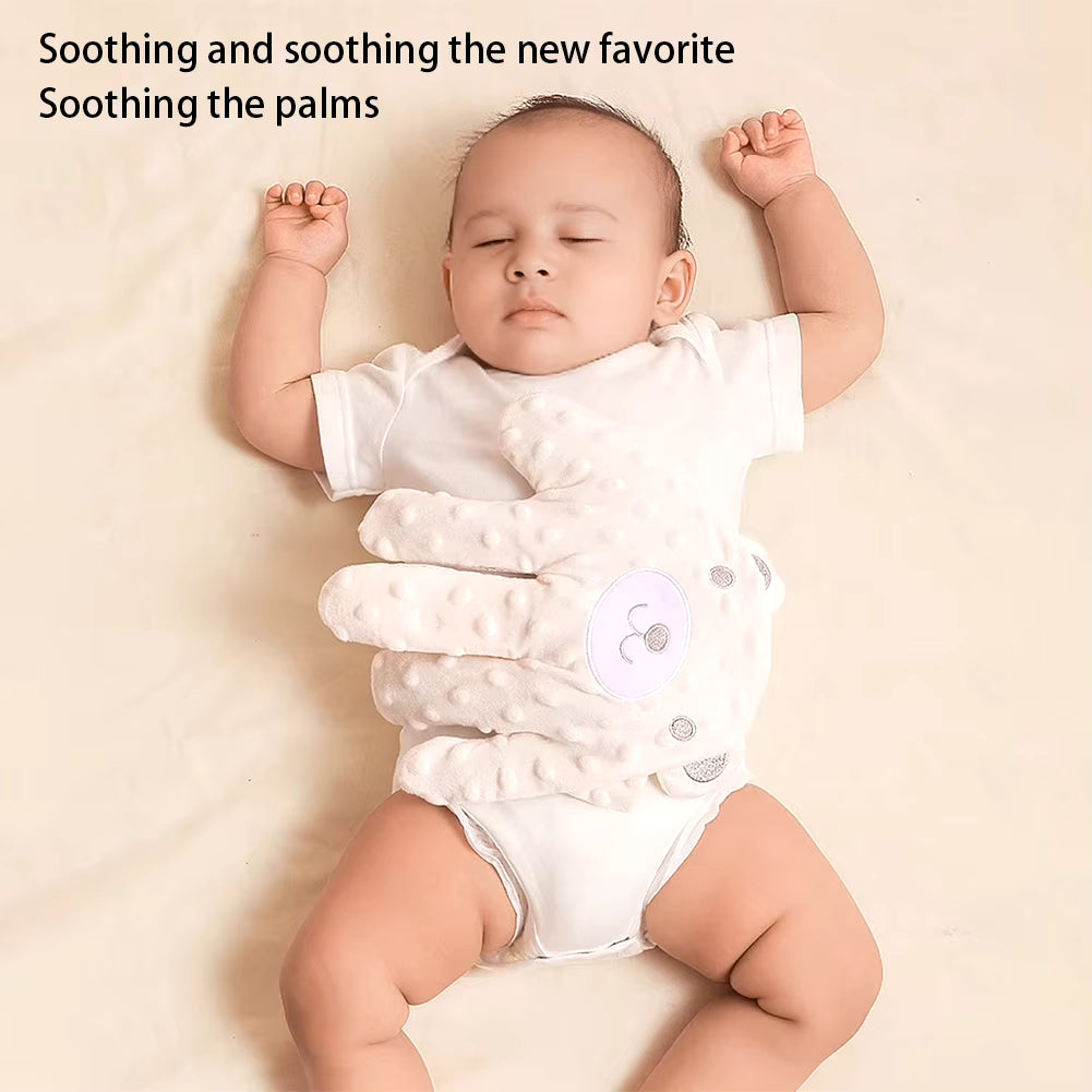 Soothing Baby Sleep Aid Pillow – Infant Calming Palms with Adjustable Electric Clapping & Remote Control