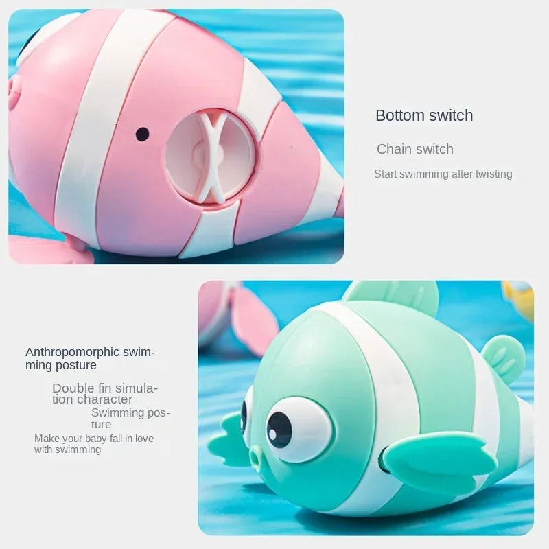 Swimming Clown Fish Bath Toy – Floating Fun for Toddlers & Babies
