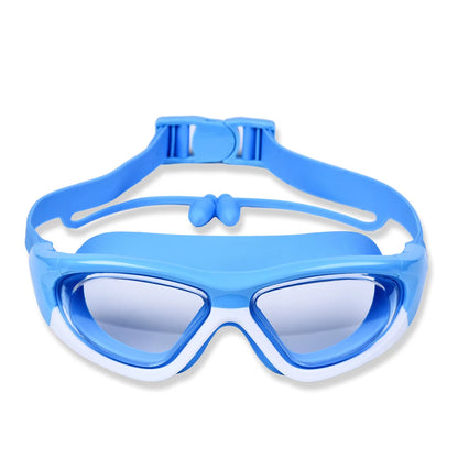 High-Definition Kids' Swimming Goggles – Anti-Fog, Large-Frame, Comfortable Silicone for Boys & Girls