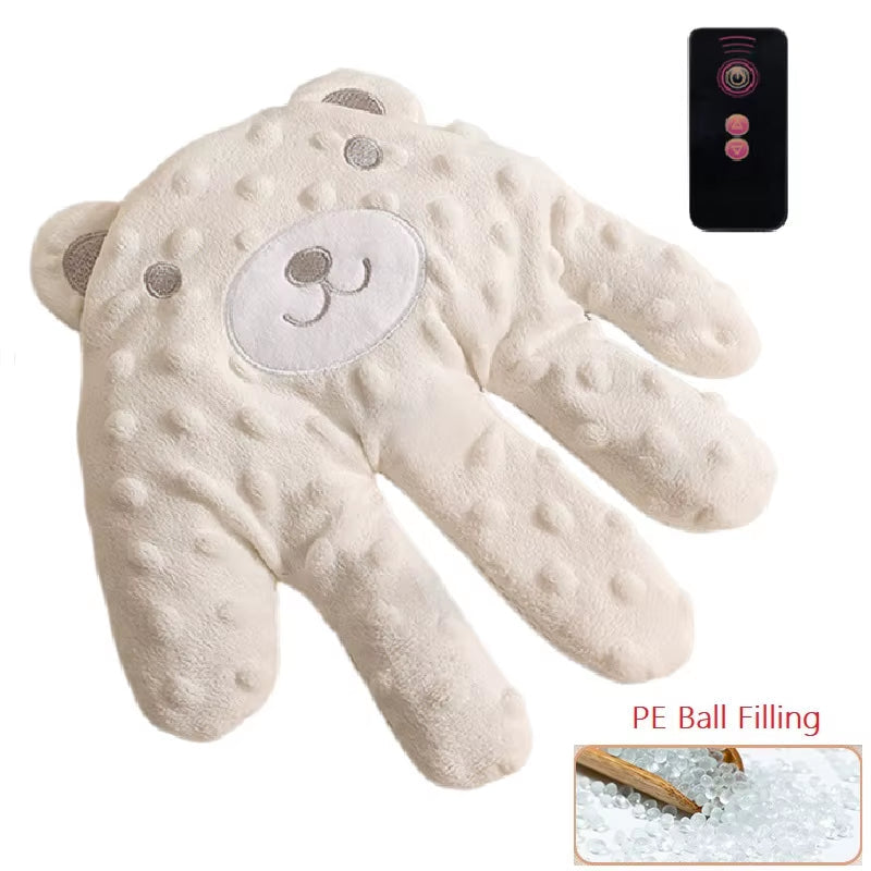 Soothing Baby Sleep Aid Pillow – Infant Calming Palms with Adjustable Electric Clapping & Remote Control