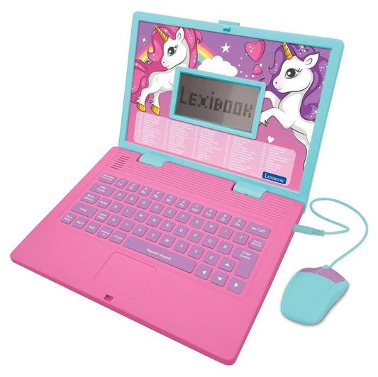 Unicorn Bilingual Educational Laptop – Spanish/English Learning with 124 Fun Activities