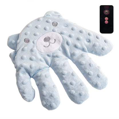 Soothing Baby Sleep Aid Pillow – Infant Calming Palms with Adjustable Electric Clapping & Remote Control